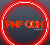 PMF OOH neon logo